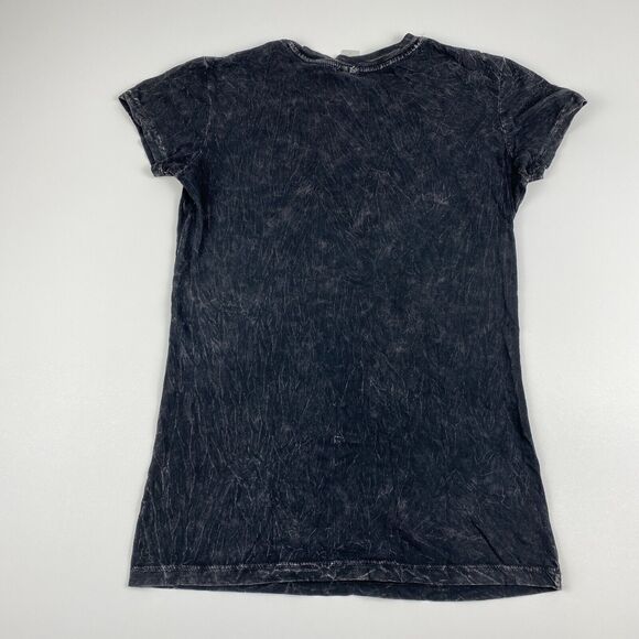 Rock And Roll Hall Of Fame + Museum Shirt Womens Small Short Sleeve Acid Wash - Picture 4 of 9